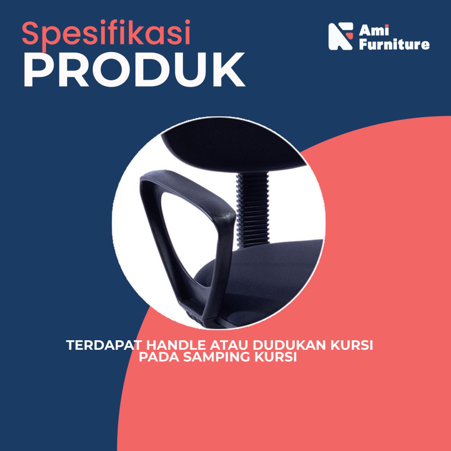 Kursi kantor kursi kerja kursi sekertaris kursi staf BR 526 AM BROTHER